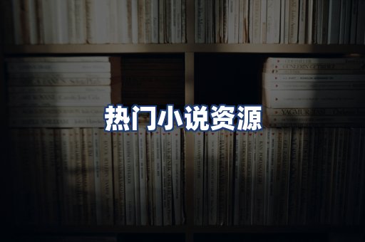 热门小说资源